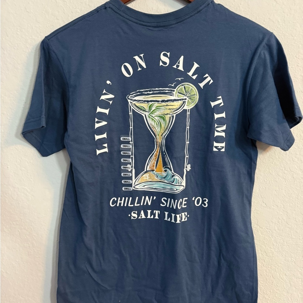 NWT Salt Life Men's Hourglass Short Sleeve Tee - Picture 6 of 6